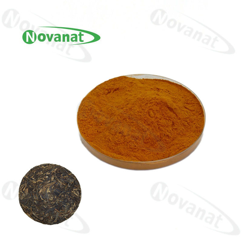 Instant Tea Extract Powder Pu Er Tea Powder 20% Polyphenols / Good Water Soluble